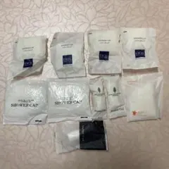 シャワーキャップ　ホテルアメニティ10点