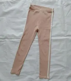 Bee des Bee　パンツ　レギンス　120　綿　コットン　サイドライン