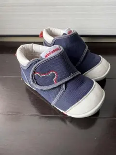 ミキハウス ベビーシューズ 13cm ネイビー