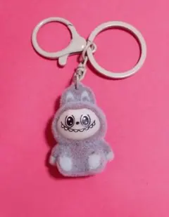 labubu(ラブブ)キーホルダーキーリングぬいぐるみ ✰ブラウン✰