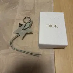 【新品】Dior ディオール ノベルティ キーホルダー ストラップ 星チャーム