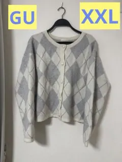 み*︎様 GU アーガイル柄 カーディガンチェック