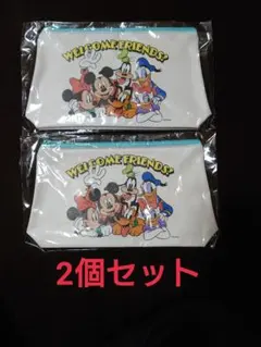 ミッキー ポーチ 2個セット