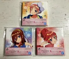 【匿名発送】 一番くじ 五等分の花嫁 キャンパスボード 中野一花 三玖 五月