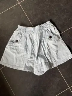 L 165相当　キュロットパンツ　ショートパンツ　デニムパンツ キッズ　ティーン