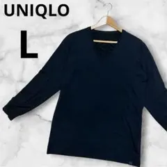 UNIQLO ユニクロ ヒートテック エクストラウォーム VネックT 九分袖 L