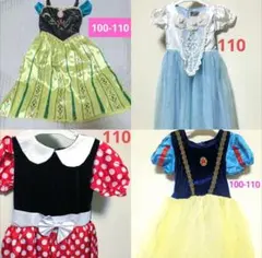 プリンセス ワンピース 子供用ドレスセット 100-110cm