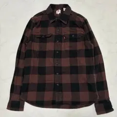 古着 Levi's ネルシャツ チェック M（E342）のサムネイル
