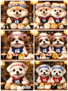 パネル生地 犬 チワワ ポメラニアン マルチーズ パグ - メルカリ