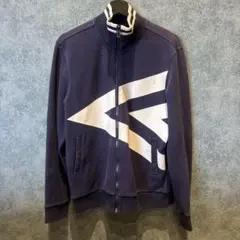 UMBROアンブロネイビー トラックジャケットロゴ入MサイズJ17