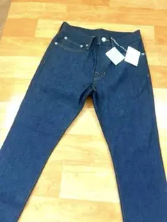 【新品未使用】 loin. ロワン スリムデニムパンツ ジッパーフライ 井川遥 ロワン loin. 日本製 スリムデニムパンツ 9LPT0010 3 インディゴ