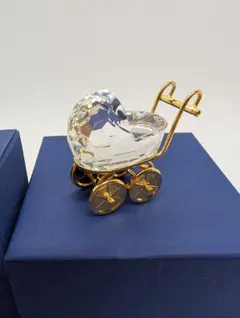 値下げ！　廃盤　スワロフスキー Swarovski 『乳母車』 172301