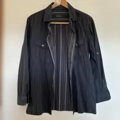 elements of SIMPLE LIFE リバーシブル長袖シャツ M