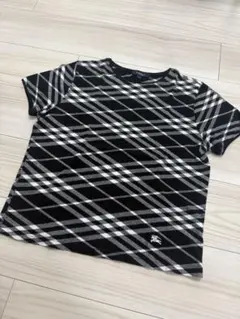 バーバリー メガチェック カットソー Tシャツ 2 M コットン