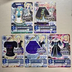 アイカツカードセット 5枚 藤堂ユリカ