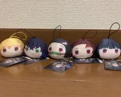 鬼滅の刃　まるっこ　マスコット　5点セット