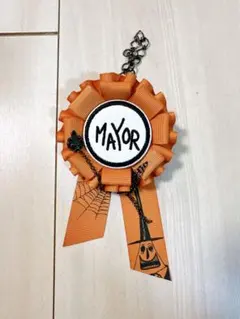 メイヤー 町長 ロゼット キーチェーン ナイトメア ビフォアクリスマス 