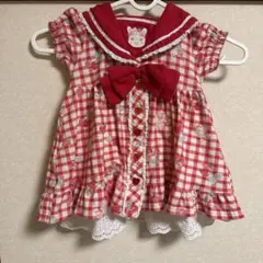 coeur a coeur セーラー襟 ワンピース 80cmのサムネイル