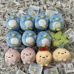 まとめ売り 新品 すみっコぐらし ばんざいゴムひも付きマスコット 12点