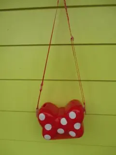 ★ミニマウス　ポップコーンバスケット　赤　ディズニー　　家庭内在庫　　現状品