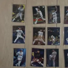 プロ野球カード　サイン入り24枚