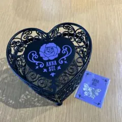 ANNA SUI ハート型小物入れ　シール付き