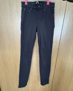 UNIQLO スキニーパンツ ブラック 22