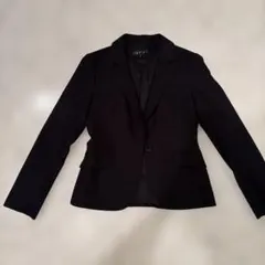 INDIVI テーラードジャケット ブラック 38