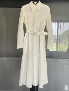 【美品】アキラナカ　AKIRANAKA ロングワンピース　シャツワンピース AKIRANAKA ワンピース 「AKIRANAKA/アキラナカ」別注 Suvi