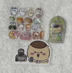 ちいかわくりまんじゅう：ロリポップチョコチャーム☆シールおまけ付き☆