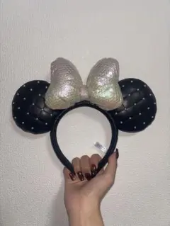 ミニーマウス風カチューシャ