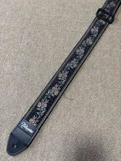Takamine ギター用ストラップ 花柄刺繍