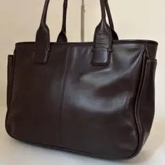 極美品✨土屋鞄 トートバッグ レザー ブラウン A4 ユニセックス ビジネスのサムネイル