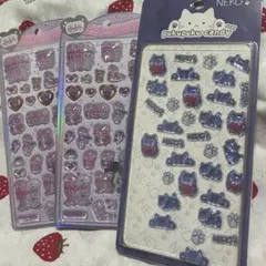 うるちゅるポップシール エスターバニー ボンボンドロップシール 正規品 3セット