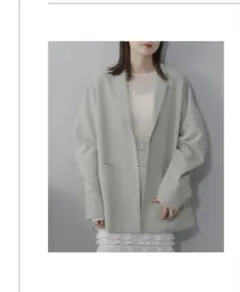 Kastane デザインオーバージャケット ミント