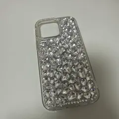 クリスタル装飾 iPhoneケース 透明