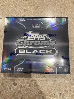 2026 Topps Chrome Black MLB 未開封シュリンク付き1箱 - メルカリ