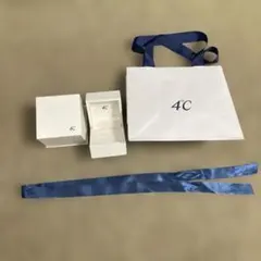 4℃ アクセサリーケース空き箱　紙袋