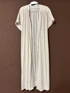 niko and ... ベージュ ロングカーディガン