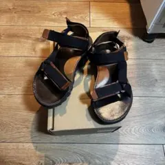 Hender Scheme サンダル ネイビー/naturalのサムネイル