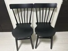 StolabストラブCarl Malmsten木製チェア ブラック - メルカリ