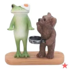 ブヒ丸様【26SS新商品1・コポー】コポー　料理下手なクマとカエルカエル