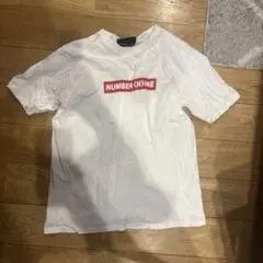 NUMBER (N)INE ボックスロゴ Tシャツ