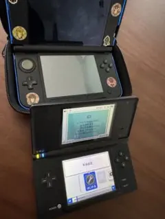ニンテンドー3DS LL 青 + ニンテンドーDSi ジャンク
