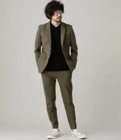 ナノユニバース ダメリーノSOLTEXストレッチセットアップ XL