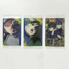 匿名配送 ブルーロック ウエハース2 潔世一 蜂楽廻 SR 3枚セット