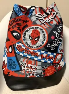 MARVELスパイダーマン プラチナムザッカ巾着リュック