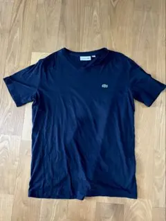 LACOSTE ラコステ Tシャツ ネイビー Lサイズ　美品