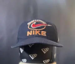 希少　ビンテージNike ネイビーキャップ