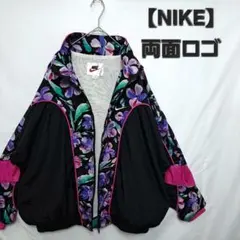 【美品　両面ロゴ】NIKE　ナイキ　刺繍ロゴ　90s　銀タグ　ヴィンテージ